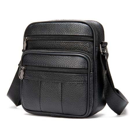 Genuine Leather Bag T500 Retro Crossbody Casual Shoulder Satchel